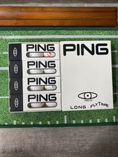 Ping Eye Golf Ball Box 12 Golf Balls Solid White