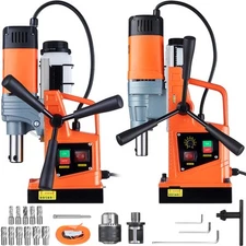 Magnetic Drill 1300/1400/1550W 2922lbf/13000N Portable Mag Drill Press
