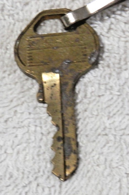 Vintage Master Padlock Key Marked 15H947