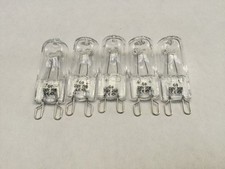 5 X BOSCH MICROWAVE HALOGEN LAMP LIGHT BULB GLOBE HMT35M653A/35 HMT35M653B/35