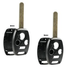 2 Replacement For 2009 2010 2011 2012 Honda Pilot Key Fob Remote Shell Case