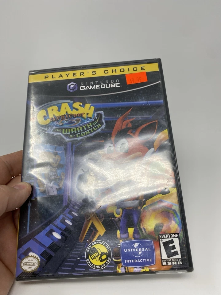 NEW IN PLASTIC Crash Bandicoot: The Wrath of Cortex Nintendo GameCube 2001 - Image 3 of 4