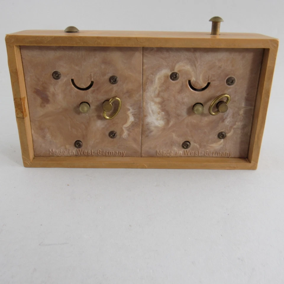 Vintage BHB USCF Analog Chess Clock Timer Made In West Germany - Image 4 of 4
