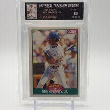 1989 Score & Traded Ken Griffey, Jr. RC #100T Mariners Universal Treasures 6