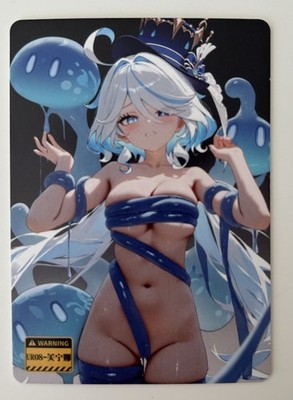 Furina UR-08 Slime Illustration Reluctant Card Genshin Impact