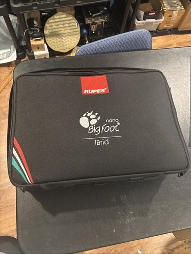 NEW Rupes Bigfoot Polishing  Detailing Bag  Black