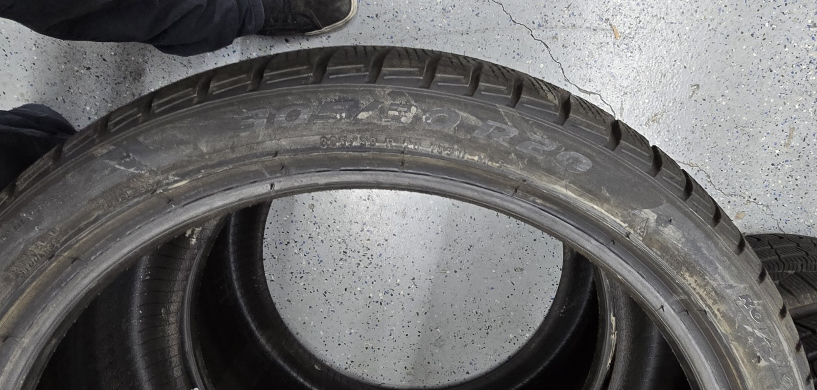 Pirelli Winter Sottozero McLaren Ferrari Lamborghini Tires 20" 245/35R20 305/30