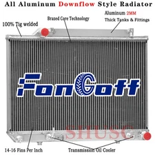 Aluminum 3 Rows Radiator For 1986-1991 Mercedes-Benz 300SDL 350SD 350SDL Diesel