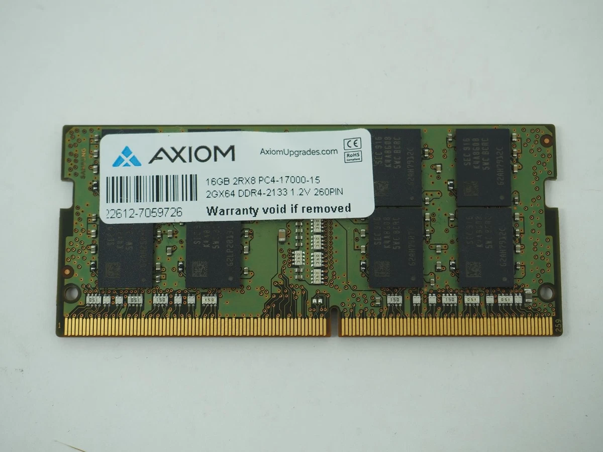 Axiom PC4-17000 (DDR4-2133) Bus Speed DDR4 SDRAM Memory (RAM) for