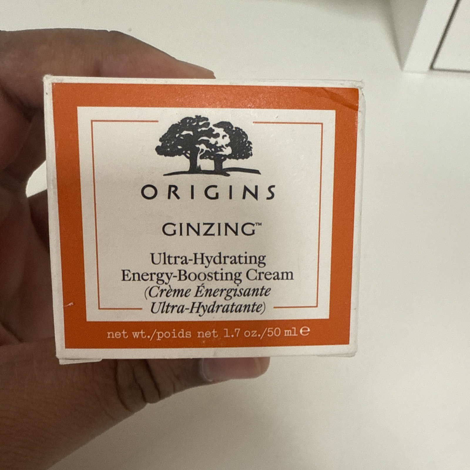 Face Cream Origins Ginzing Ultra Hydrating Energy Cream Full Size 1.7oz /50m New