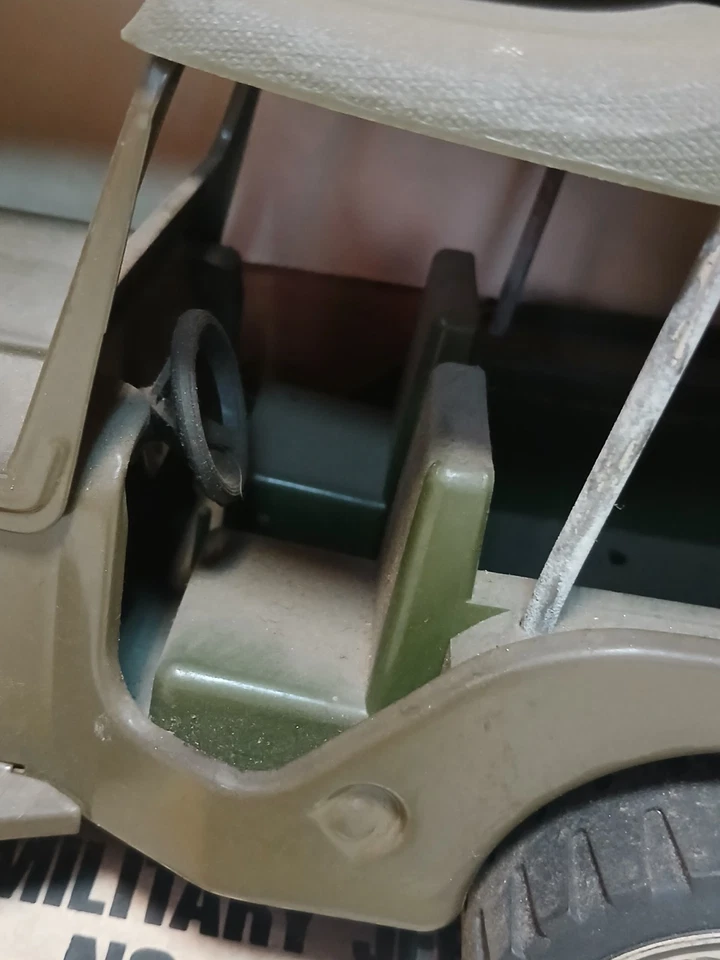 TONKA Military Jeep NO.2205 Vintage Memorabilia Modellismo - Immagine 2 di 4