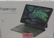 typecase EDGE Keyboard Case Trackpad Backlit Wireless iPad Air 11/Pro 11 Black