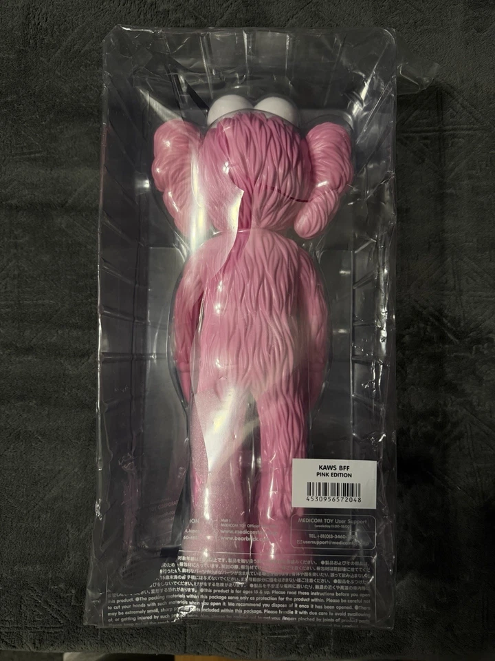 KAWS BFF Open Edition PINK - Image 2 of 2