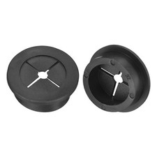 2Pcs Cable Cord Grommet 1-1/4 Inch Desk Grommet Flexible Rubber Grommets