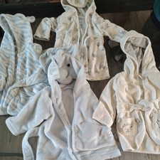 Baby Bath Robe Lot of 4
