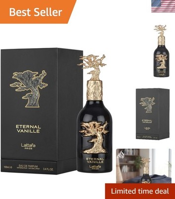 Elegant 100ml Eternal Vanille Eau De Parfum   Long-Lasting Unisex Scent