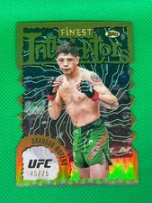 2024 Topps Finest UFC - Intimidators Brandon Moreno Die-Cut Refractor #45/75
