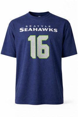 NFL Team Apparel Youth Seattle Seahawks Ricardo Lockette T-Shirt NAVY XL (18)