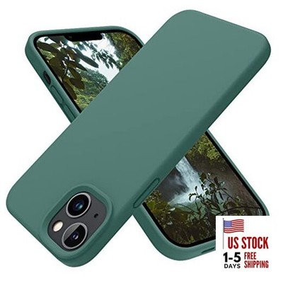 Designed for iPhone 14 Plus Case, Silicone Shockproof Slim Thin Phone Case 