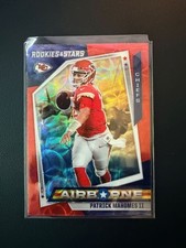 2021 Panini Rookies & Stars - Airborne Patrick Mahomes II #AB-2 Red Scope Prizm