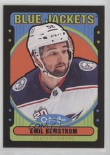 2021-22 O-Pee-Chee Retro Black Border 55/100 Emil Bemstrom #437 av1
