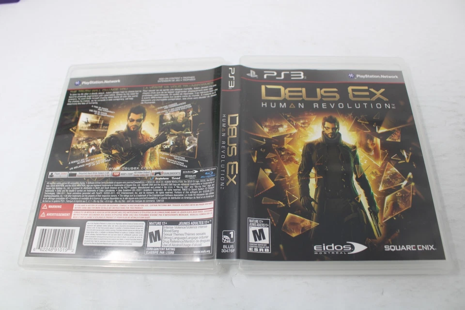 Deus Ex: Human Revolution Sony Playstation 3 PS3 - Image 3 of 3