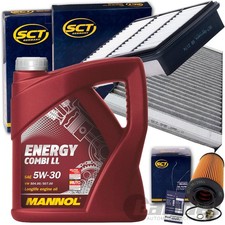 FILTERSET SATZ+MANNOL 5W30 ÖL passend für HYUNDAI i30 FD KIA CEED 1.6 90-116 PS