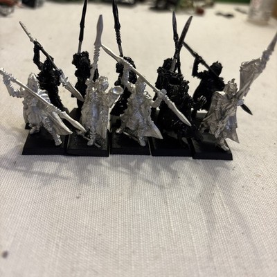 Warhammer Wood Elf Eternal Guard Metal  x10 Including command group