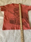 Dinosaur Graphic Print T-shirt By Carters Orange Size 6 Short Sleeve — photo 2