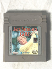 Jack Nicklaus Golf (Nintendo Game Boy GB, 1992) Cartridge only