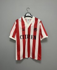 Vintage 80s Tyl Sport Olympiacos 1985 Home Football Shirt #9 Soccer Jersey