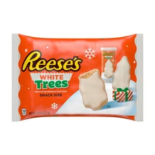 Reese's White Creme Peanut Butter Trees Christmas Candy, 9.6oz
