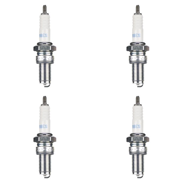 Ngk ZüNdkerze DR8ES 5423 4Er Set (FüR: Honda Cb 400 F2 Four CB400F 74-77 )-image