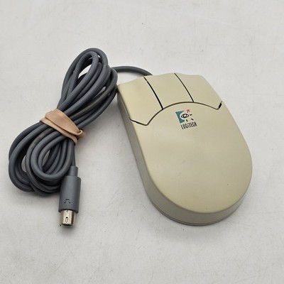 Vintage Retro Logitech 3 Button Mouse PS/2 MouseMan CR32 Ball Mouse