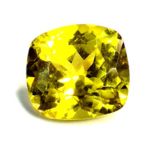 Natural Yellow Color Sapphire Cushion Cut 7-9 Ct Loose Certified Gemstone TQ946