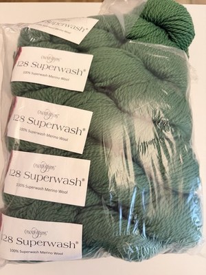 10 Cascade Yarns 128 Superwash Artichoke Green 1280 Total Bulky 100% Merino