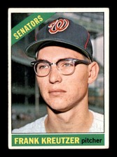 1966 Topps #211 Frank Kreutzer  VG/VGEX X3241677