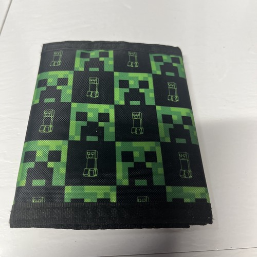 Mojang Minecraft Creeper Trifold Gamer Wallet - Picture 4 of 4