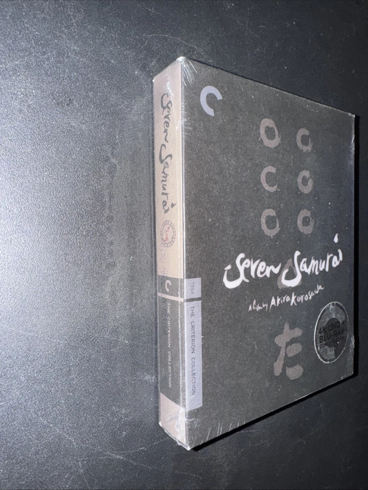 Seven Samurai (3-Disc 4K/Blu-ray, 2024, Box Set CRITERION)New/Sealed,Ships FREE! - Image 3 of 4