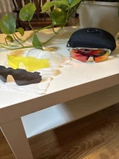 Oakley Sunglasses Radar EV Path W/ 3 Replacement Lens New Prizim