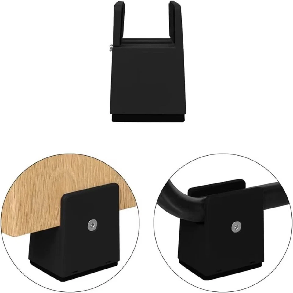 4Pcs/Set Furniture Raisers Chair Bed Riser Stands Furniture Heightening Leg Pad - image 2 of 4