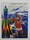 Dominique Wilkins Blue Prizm Auto /49 In Flight 2024 Select