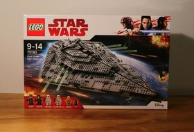 Brand new factory sealed LEGO Star Wars 75190 First Order Star Destroyer