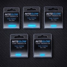Blue NiteGlow Topes, carp fishing bobbin ligh...