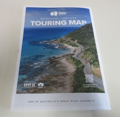 Melbourne to Adelaide - Touring Map - One of Australia's Great Road Journeys