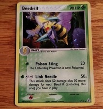 Vintage Beedrill 1/112 FireRed & LeafGreen Holo on eBay