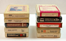 Lot of 10 Vintage 8 Tracks Various Artists Tested