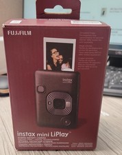Fujifilm Instax Mini LiPlay Hybrid Fuji Instant Camera Deep Bronze