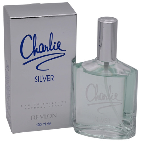 CHARLIE SILVER by Revlon Perfume 3.4 / 3.3 oz EDT For Women New in Box