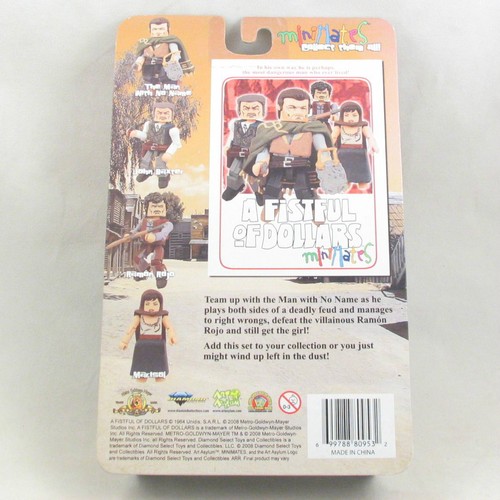 Minimates A Fistful of Dollars Collectible Box Set Clint Eastwood western - Picture 2 of 2